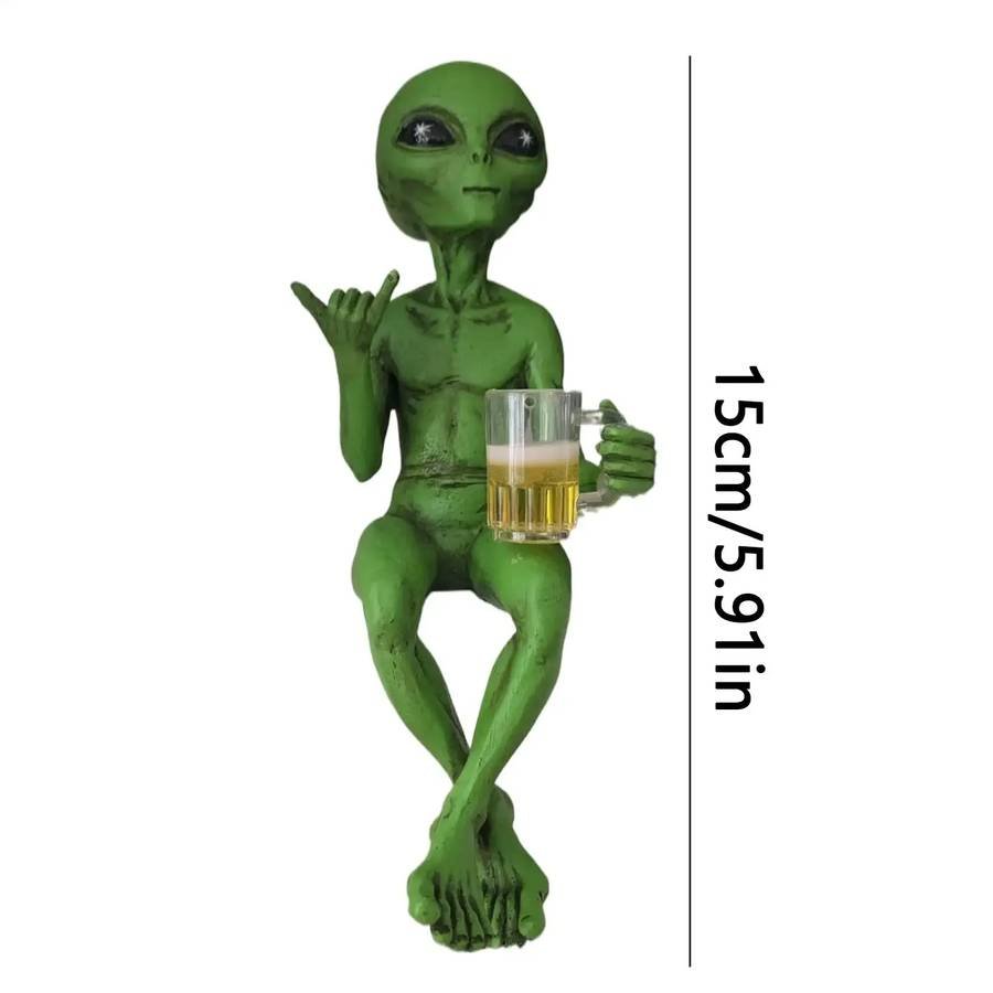Zorp's Cosmic Brew Garden Ornament