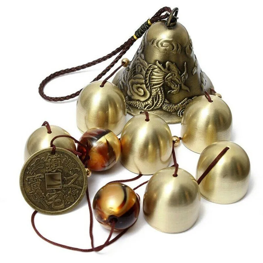 Brass Bell Garden Wind Chime