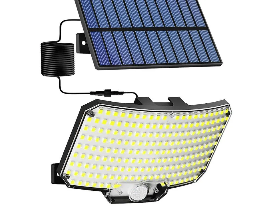 Solar Security Flood Light with Remote
